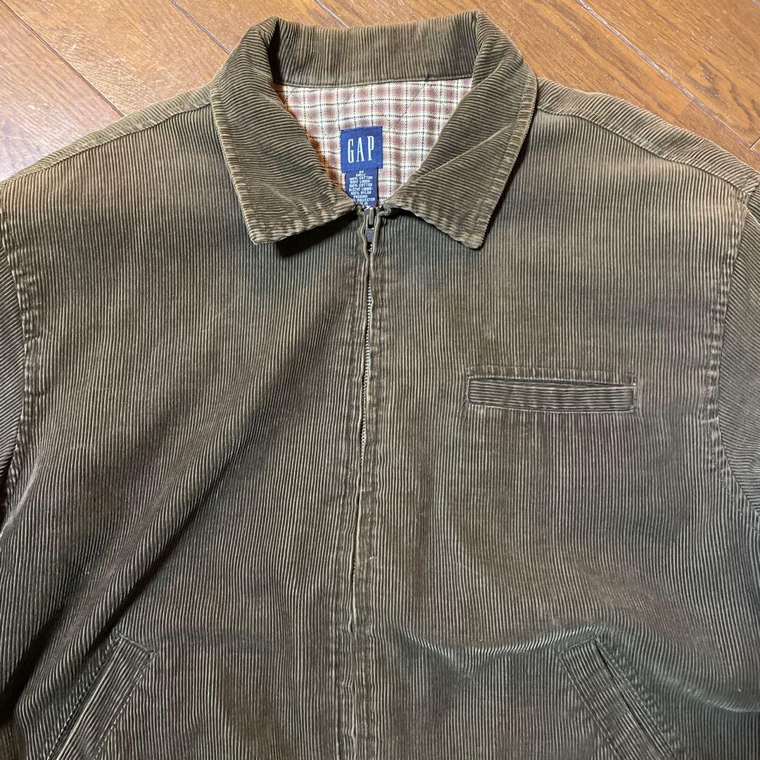 00s Old GAP デトロイトジャケット コーデュロイ ゴールデンサイズ