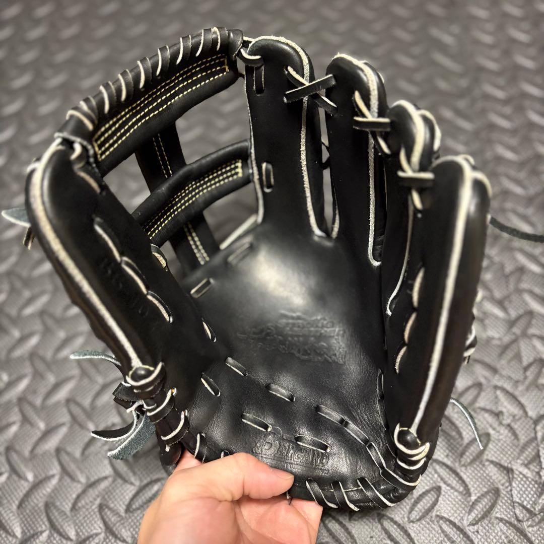 ノ*ブ様 ベルガード　硬式　内野手用　ジュテルレザー