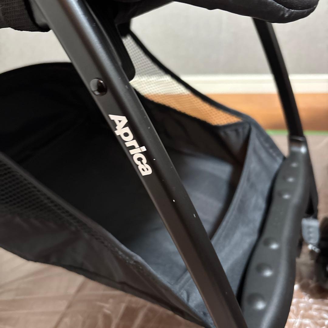 Aprica A型ベビーカー カルーンエアーメッシュAC 軽量 両対面 ベージュ