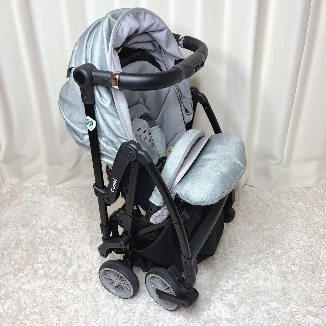 ✨極美品✨コンビ　スゴカル　ミニモ　エッグショック　AB型ベビーカー　レザー