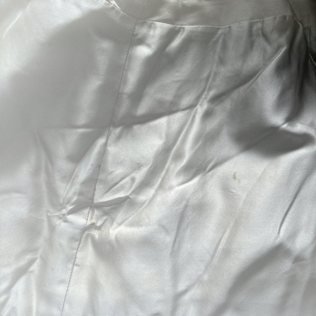 Abrahamsons ファーショール クリーム色