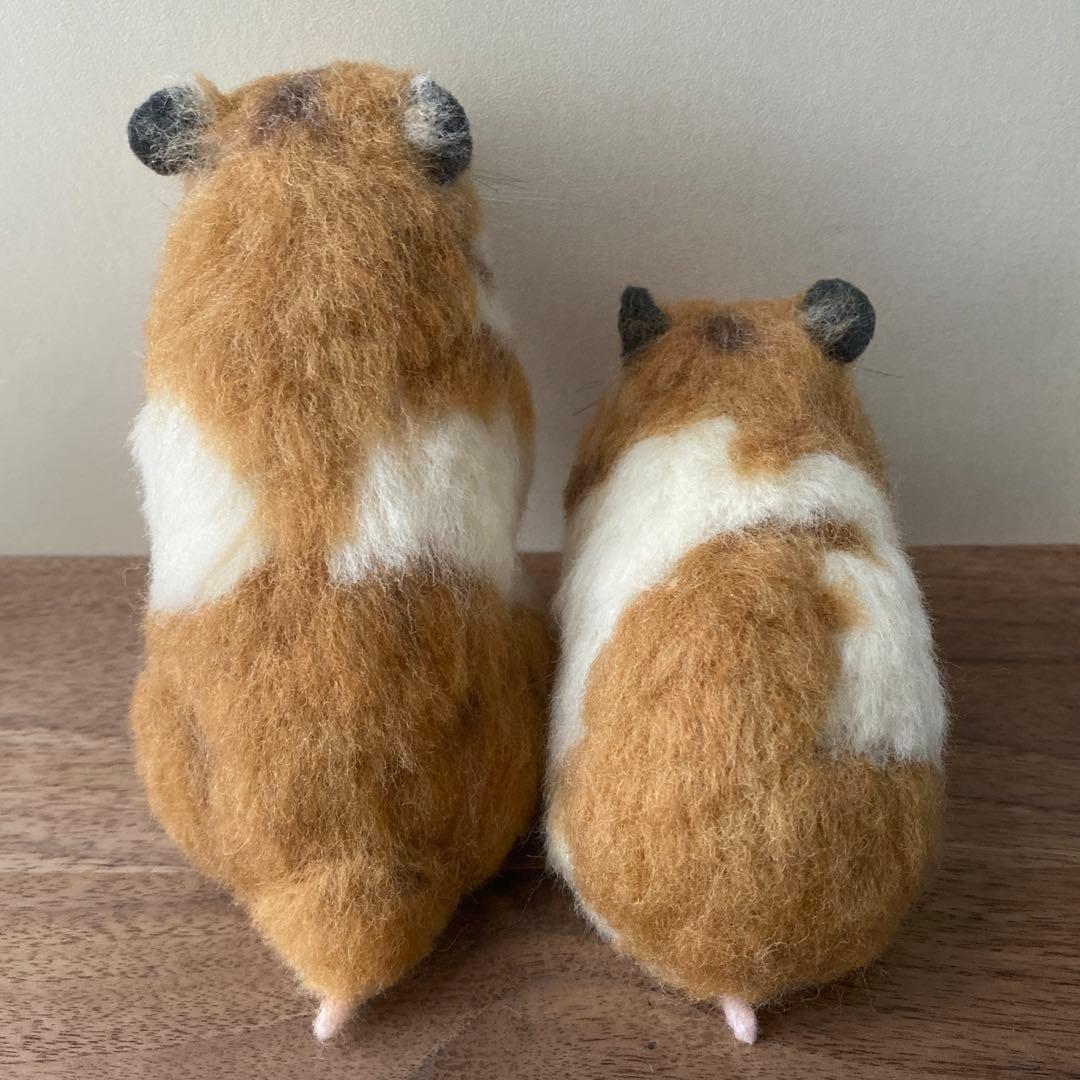 【羊毛フェルト】ハムスター★オーダー（とら）