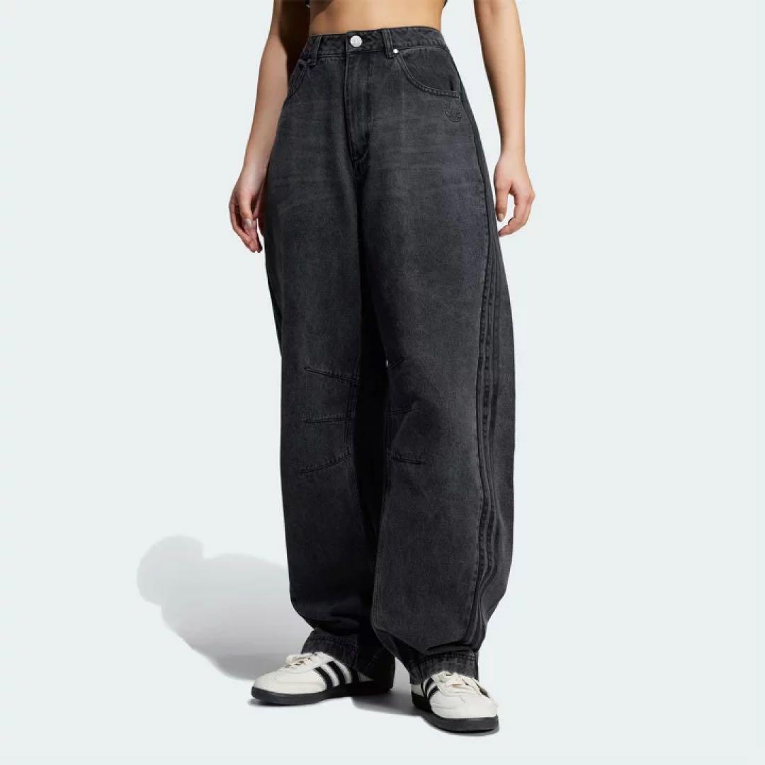 アディダス アディレニウム シーズン3 バナナフィット デニムパンツ28インチ