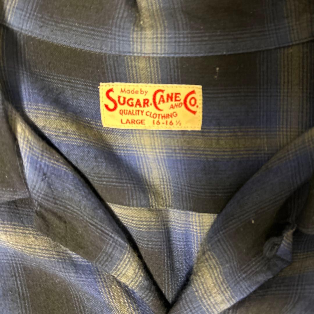 Sugar Cane ネルシャツ