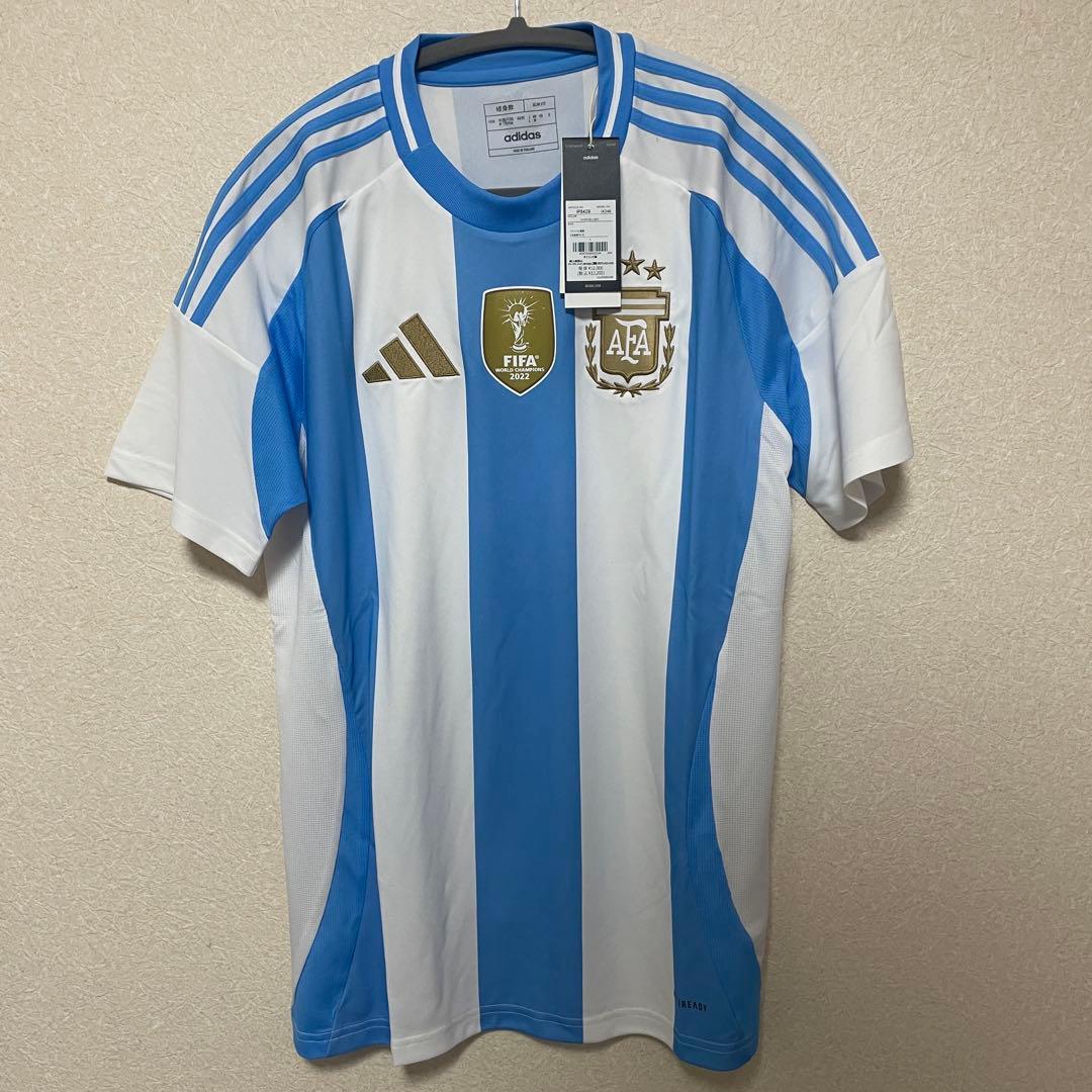 【正規品】2024 アルゼンチン代表 ユニフォーム L 新品タグ付き 優勝パッチ