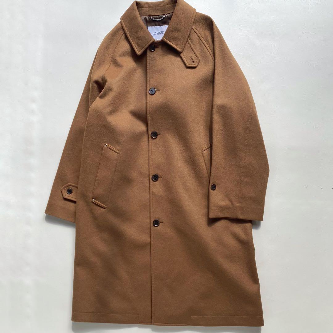 【アニチューブ/未使用/着丈109】マッキントッシュ COSWAY 40 茶