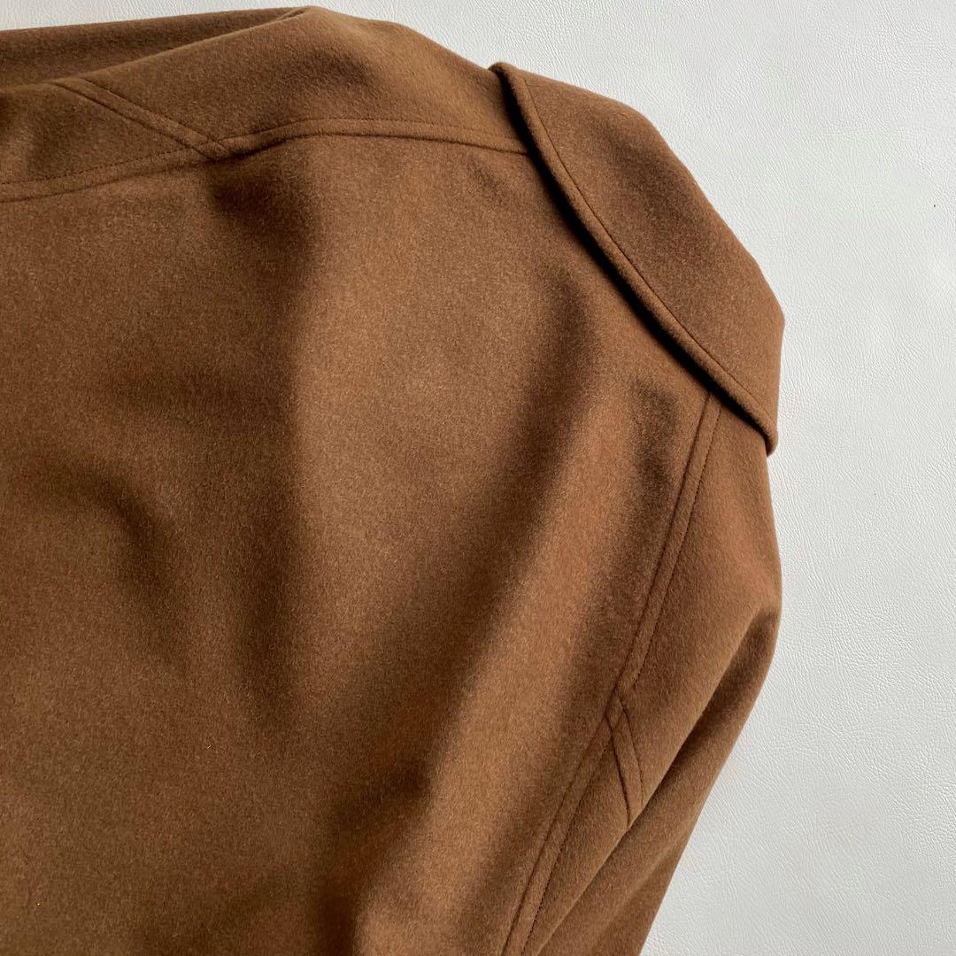 【アニチューブ/未使用/着丈109】マッキントッシュ COSWAY 40 茶