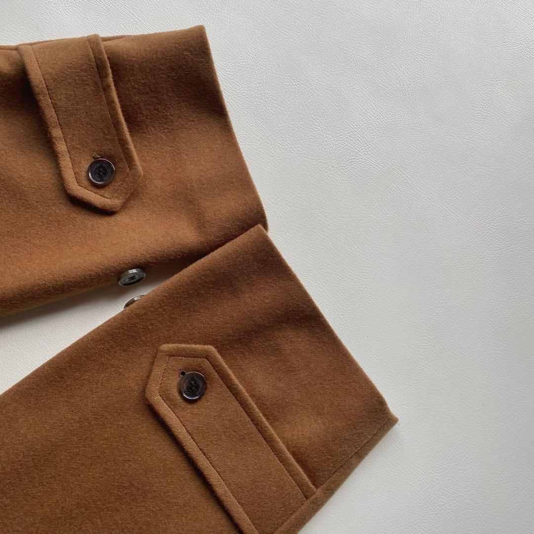 【アニチューブ/未使用/着丈109】マッキントッシュ COSWAY 40 茶