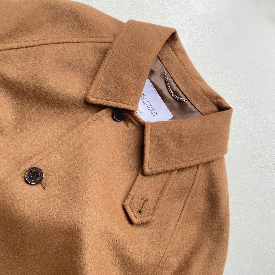 【アニチューブ/未使用/着丈109】マッキントッシュ COSWAY 40 茶