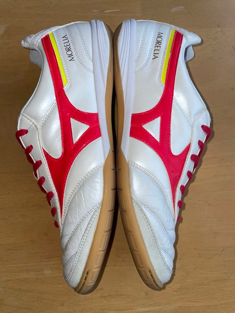 Mizuno Morelia IN モレリア イン ホワイト/レッド