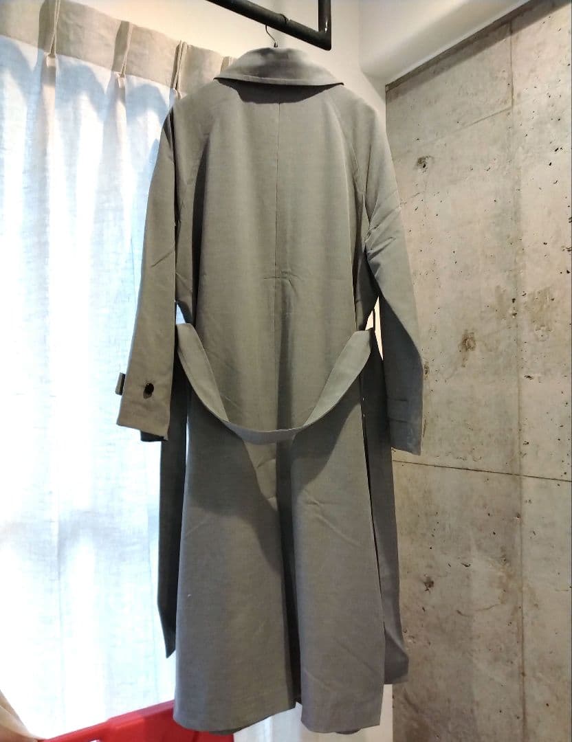 anuke Soutiencollar Raglan Coat グレー