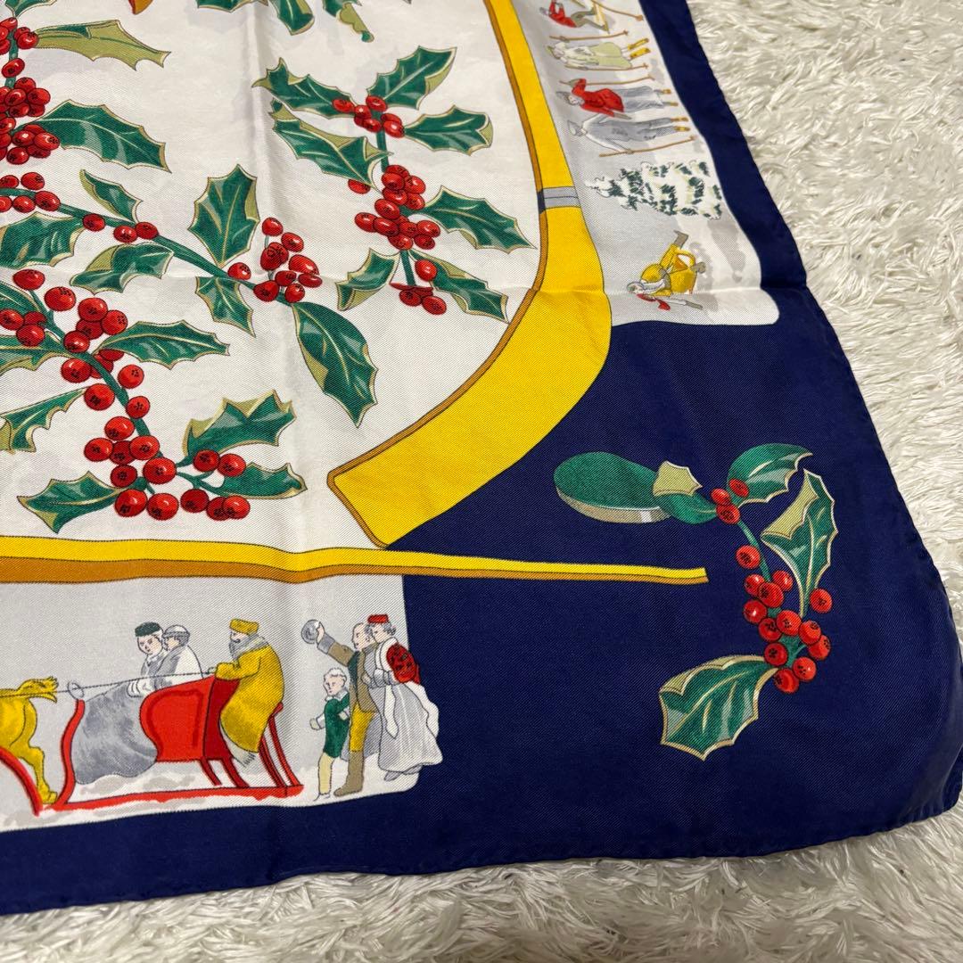 美品✨HERMES エルメス　去年の雪　Neige d'Antan カレ90