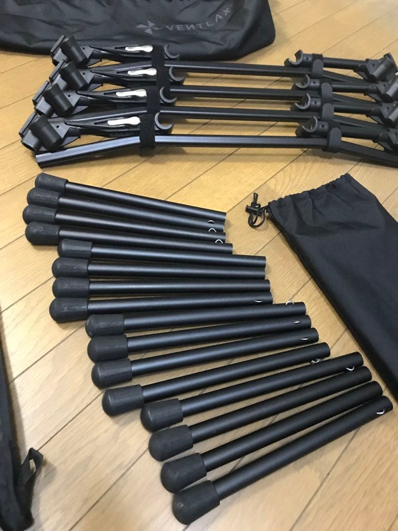 ヴェントラクス　2WAY ADJUSTABLE COT WIDE BLACK