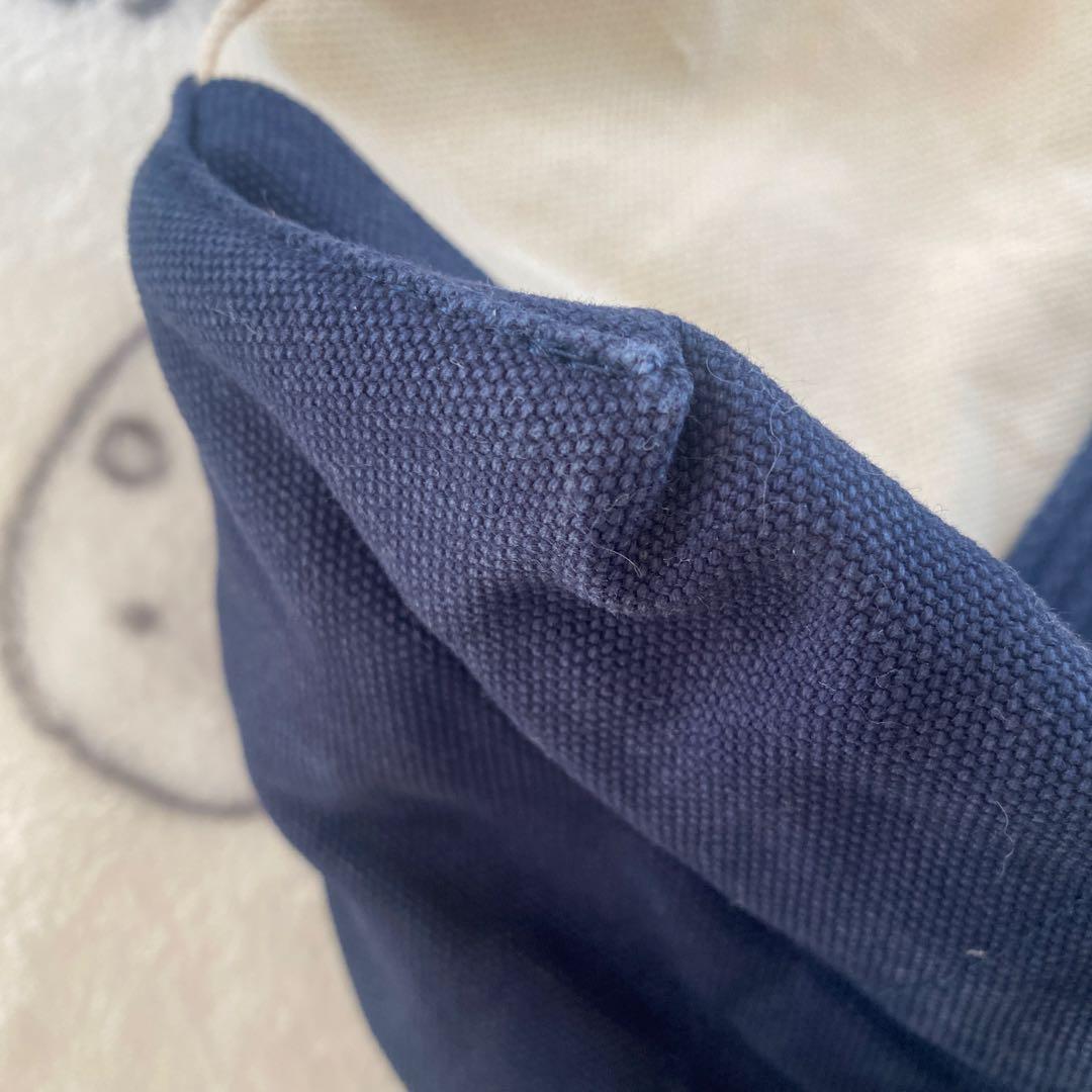 ラルフローレン ポロベア トートバッグ ベージュ ネイビー