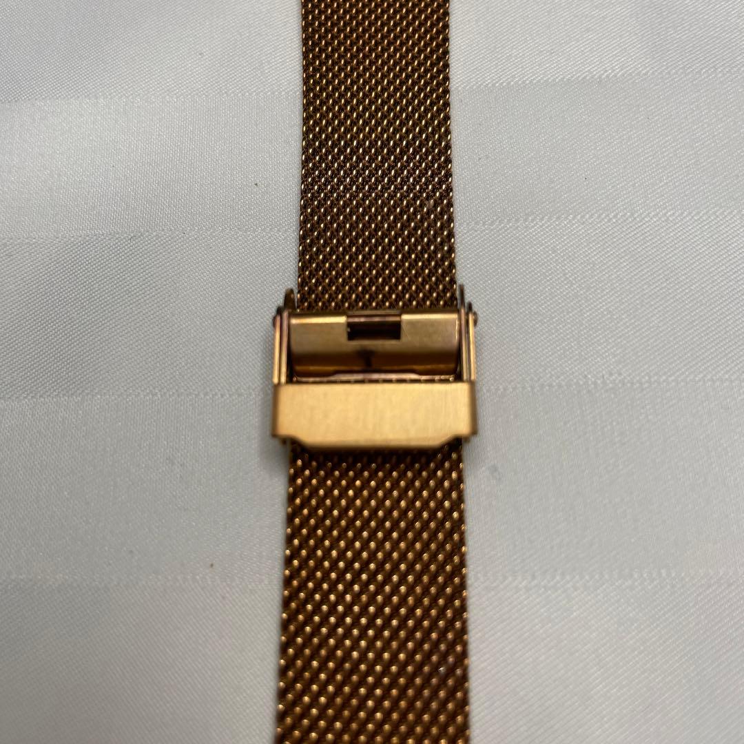 ✨大幅お値下げ✨knot ノット　ペアウォッチ　ブラック　ローズゴールド