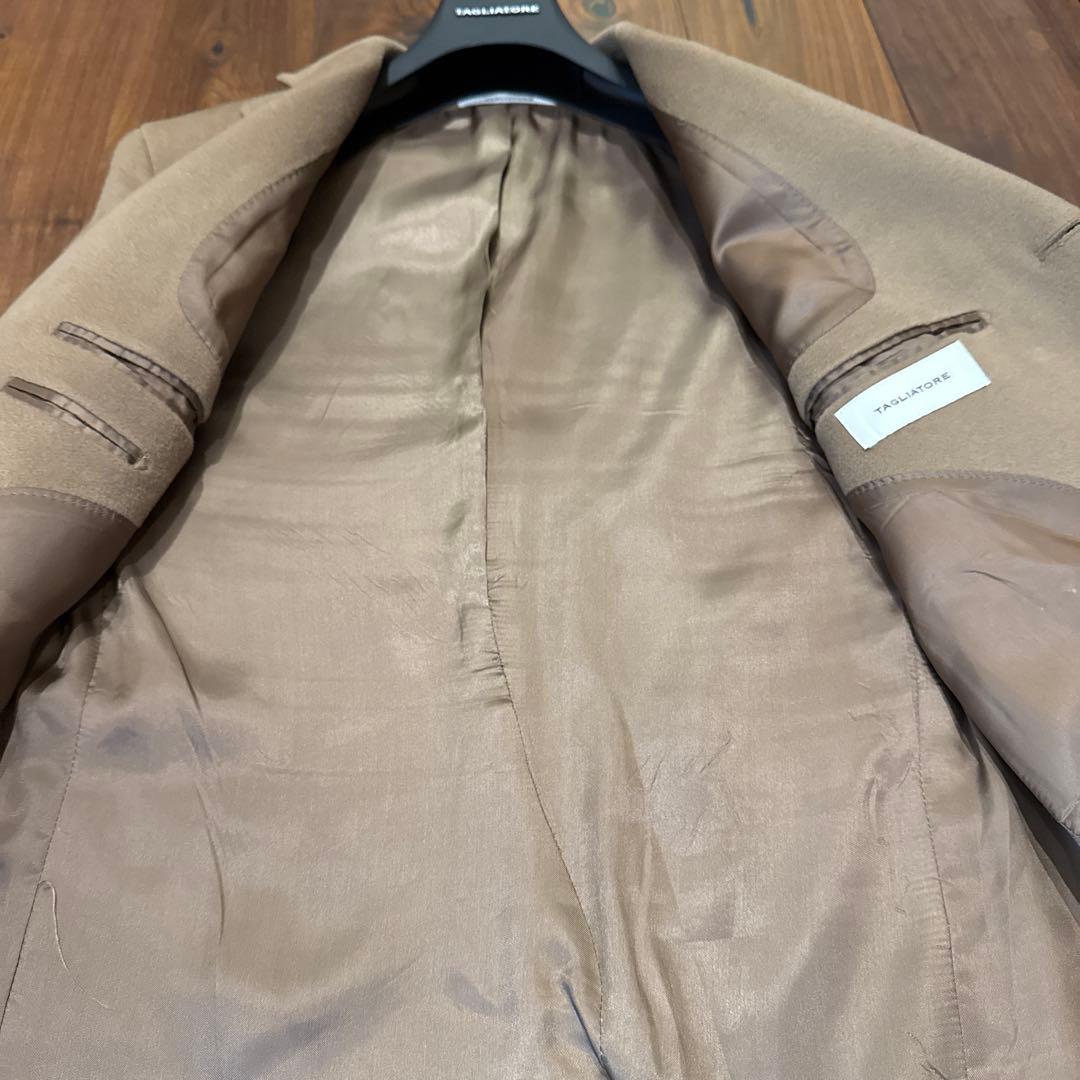 売り切り！新品未使用　TAGLIATORE カシミヤ100% コート　ベージュ