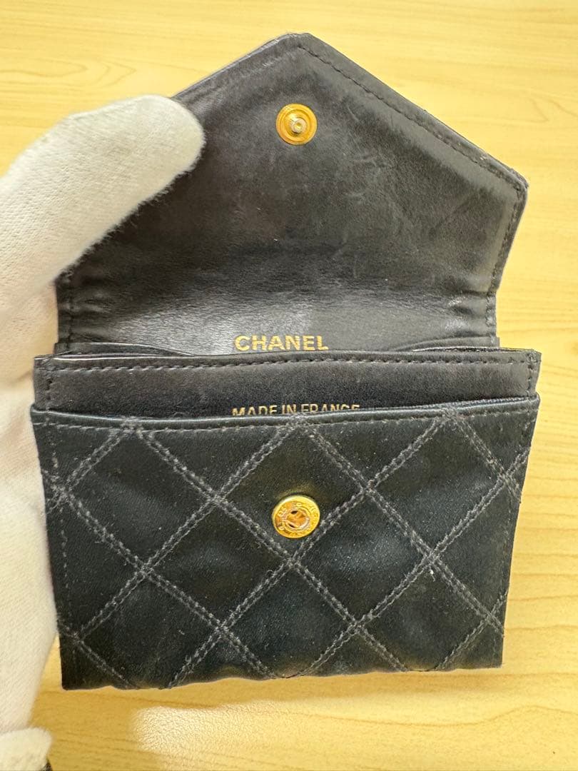 CHANEL シャネル ビコローレ ケース サテン