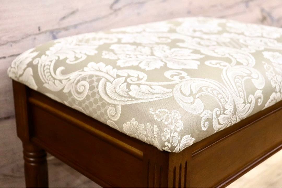 GMHN376A○スツール 腰掛け 椅子 チェア 玄関 ファブリック 木製 クラ