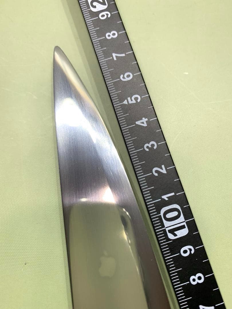 祐成　牛刀包丁　粉末ハイス鋼　刃渡り18cm