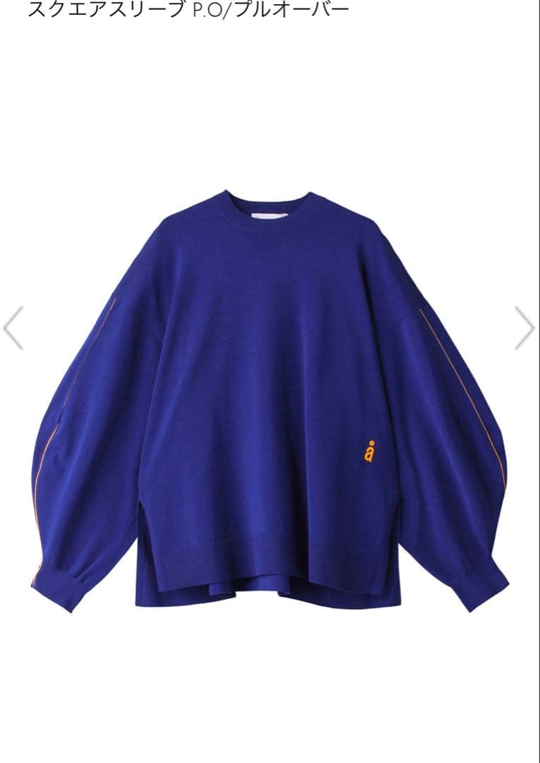 nagonstans ナゴンスタンス M スクエアスリーブニット