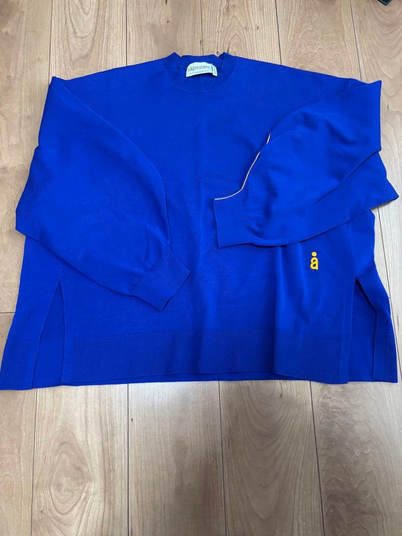 nagonstans ナゴンスタンス M スクエアスリーブニット