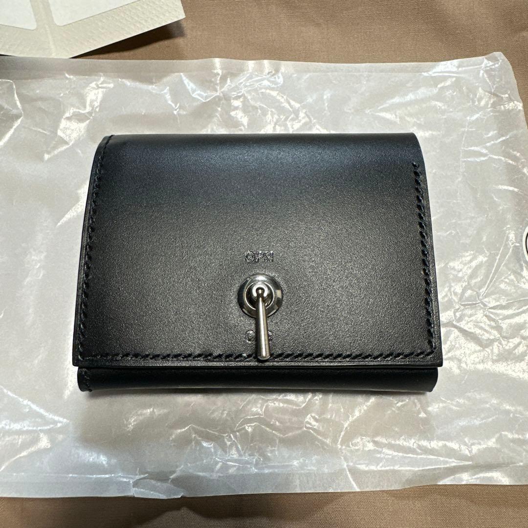 ED ROBERT JUDSON ブラックレザー 三つ折り財布