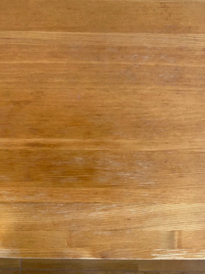 無印良品　オーク材　ローテーブル（引き出し付）　廃盤品