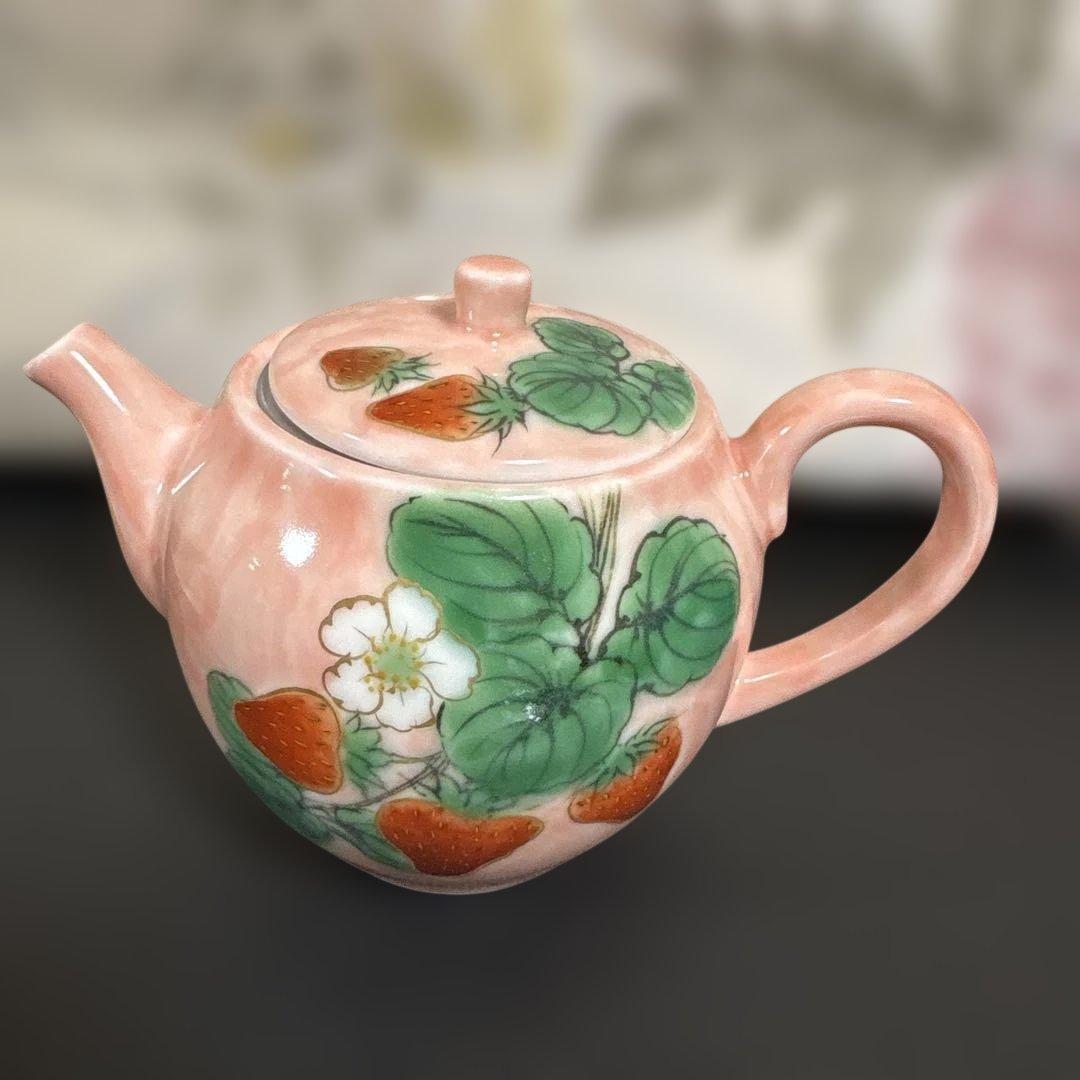 陶あん京焼清水焼 伝統工芸色絵付け　3点セット