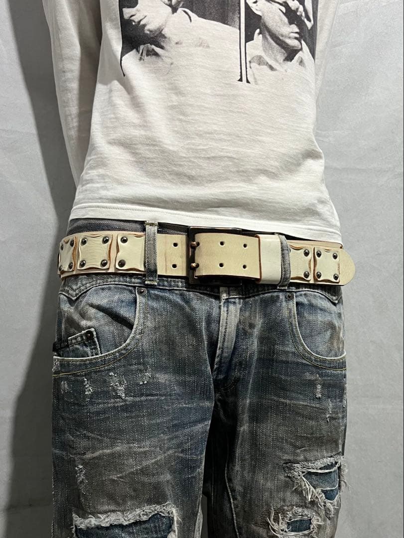 小物 \"NICOLE CLUB FOR MEN\" Studs Belt
