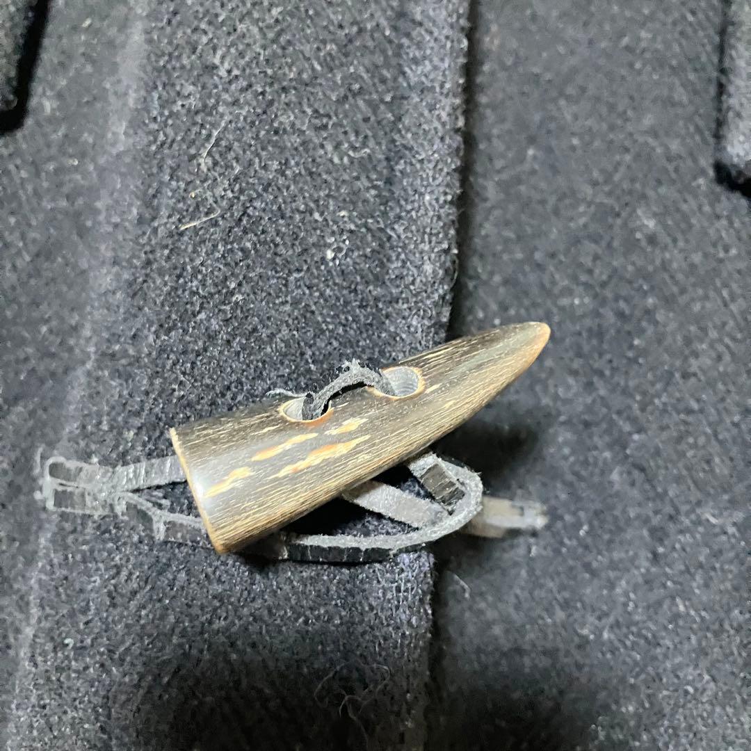 美品⭐️バーバリー ロンドン　ダッフルコート ブラック　フード付き　38