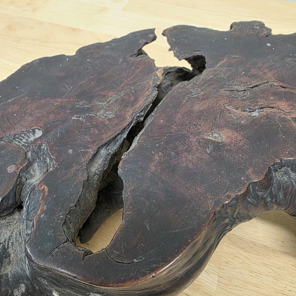 昭和レトロ 木製 天然木 一枚板 花台 和室家具 玄関 客間収納 ローテーブル