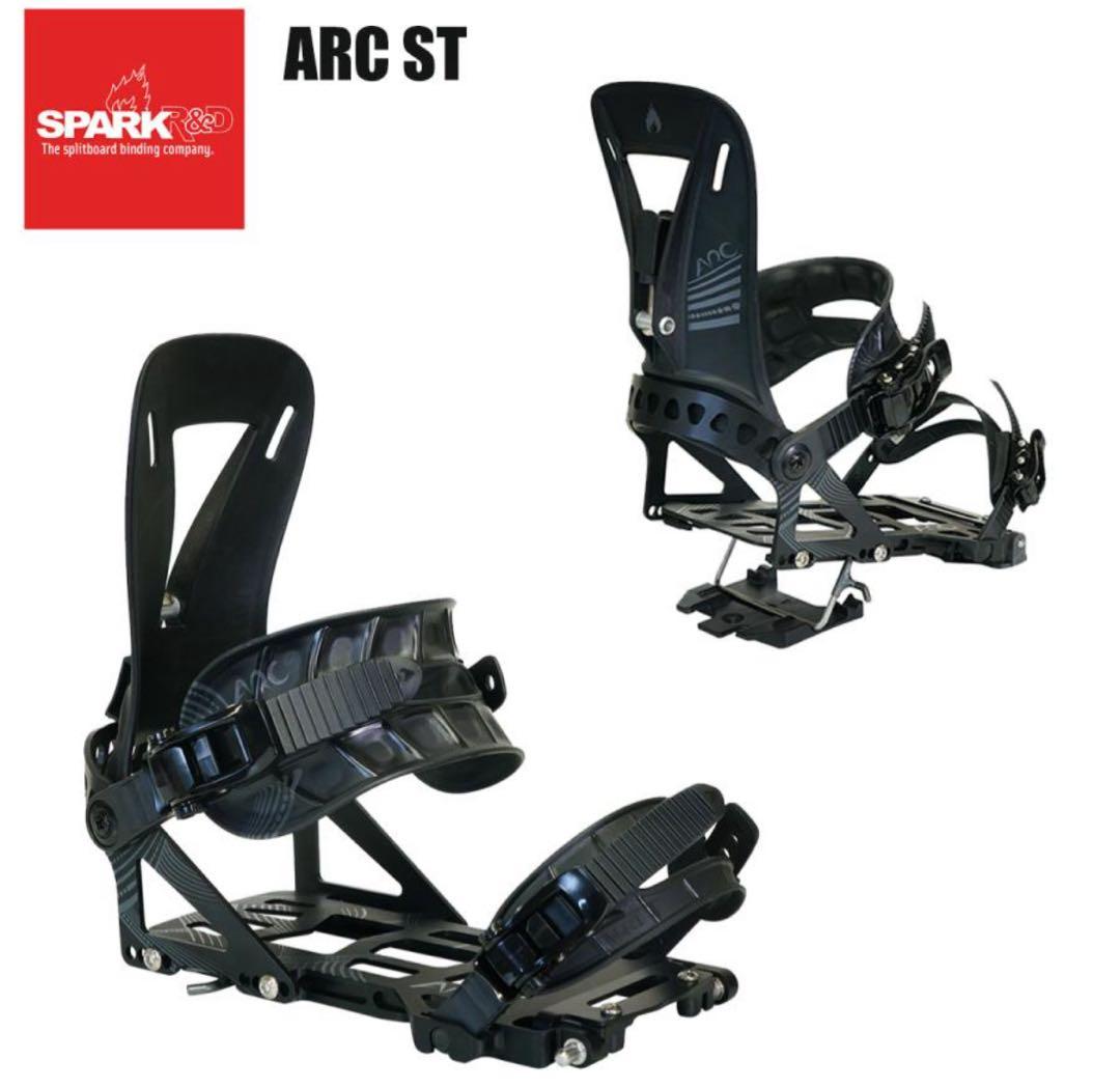 新品◇23-24 SPARK R&D ST◇スプリットボード ビンディング◇黒S