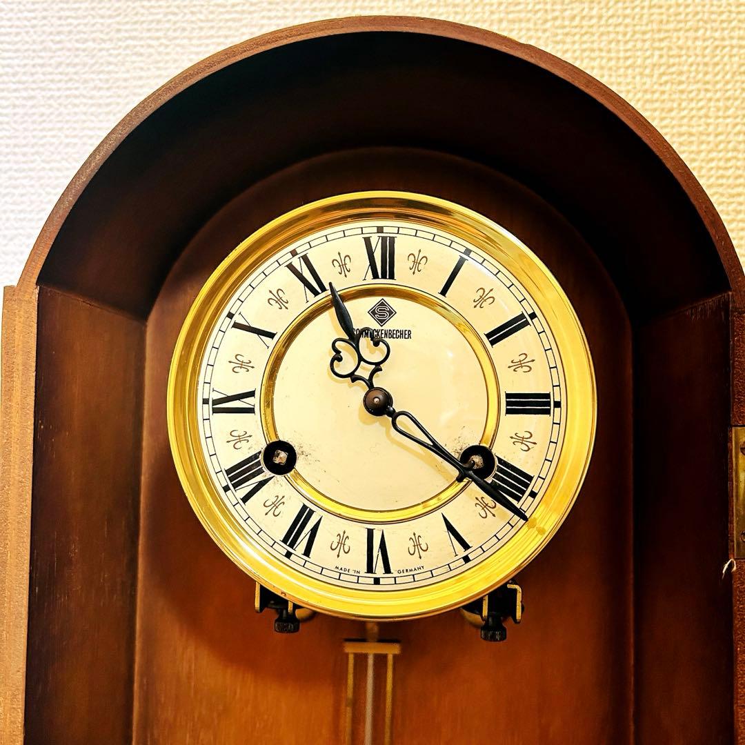SCHMECKENBECHER エミル　シュメッケンベヒャー　柱時計　古時計