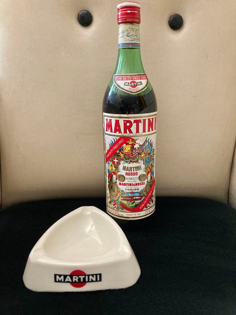 MARTINI灰皿(古酒付き未開封)