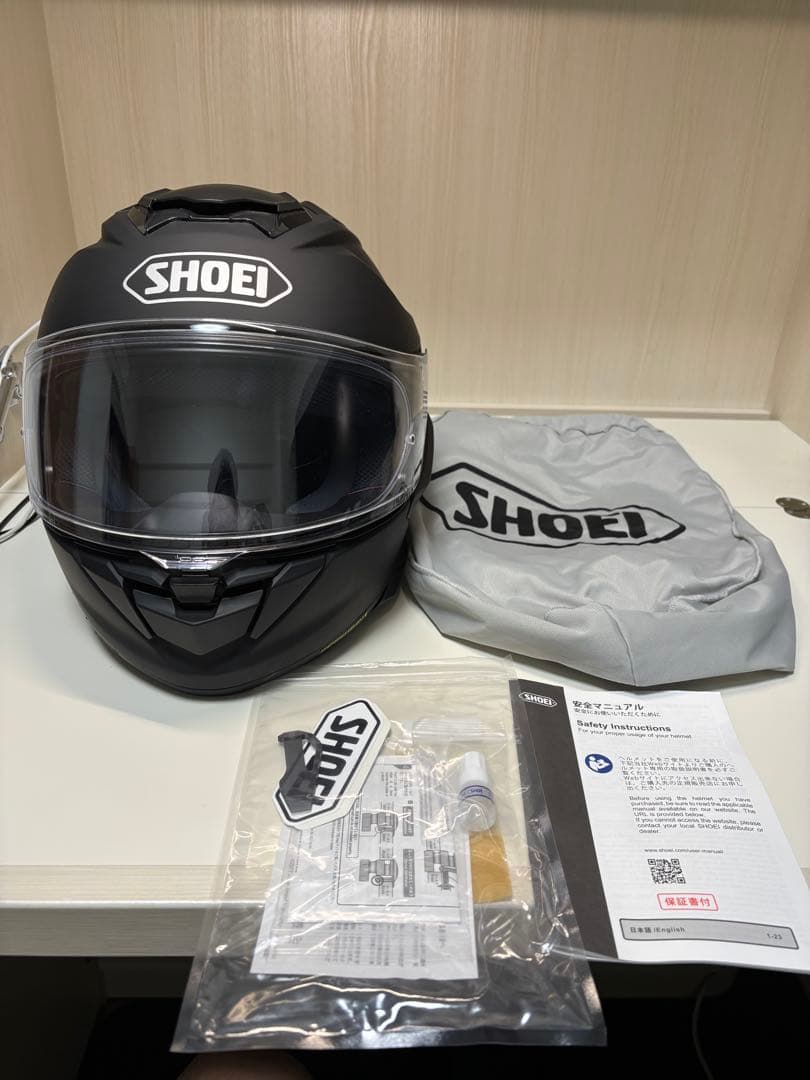 SHOEI フルフェイスヘルメット マットブラック　GT-Air3