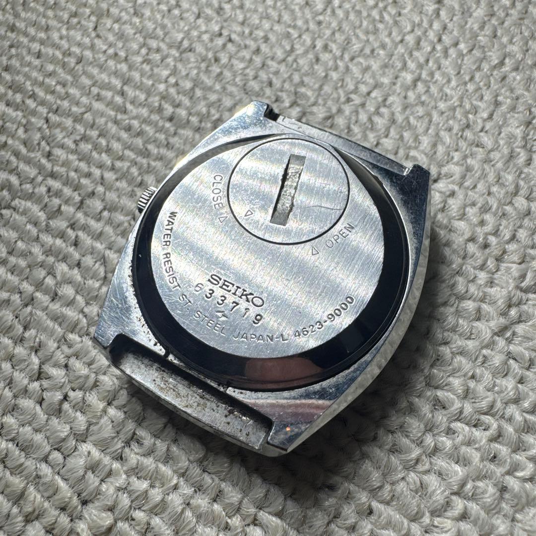 ★良品★珍品★SEIKO TYPE II クォーツ時計 ブルー 作動確認済み