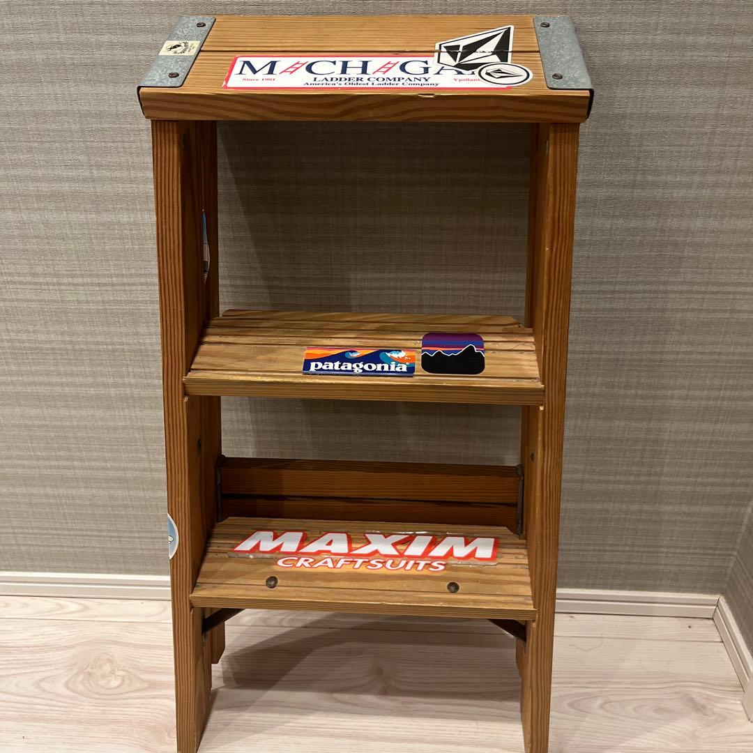 アメリカン家具　ハシゴ　脚立