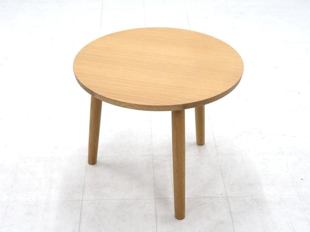 展示品　マルニ　ヒロシマ　深澤直人　オーク材　コーヒーテーブル　サイドテーブル