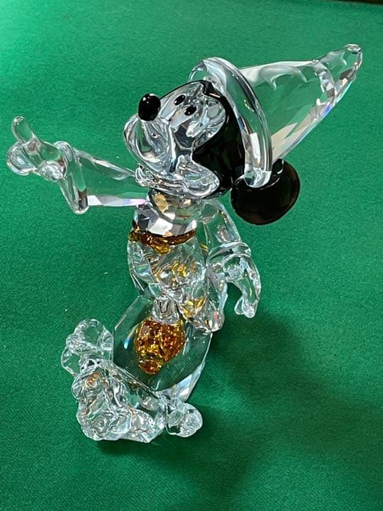 【値下げ中】スワロフスキー　ディズニー　ソーサラーミッキーマウス