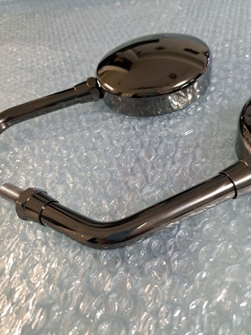 ポッシュフェイス Z2タイプミラー タイプ2 ブラッククローム 2本セット