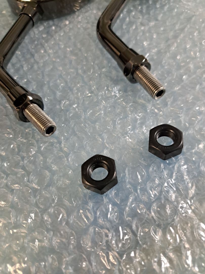 ポッシュフェイス Z2タイプミラー タイプ2 ブラッククローム 2本セット