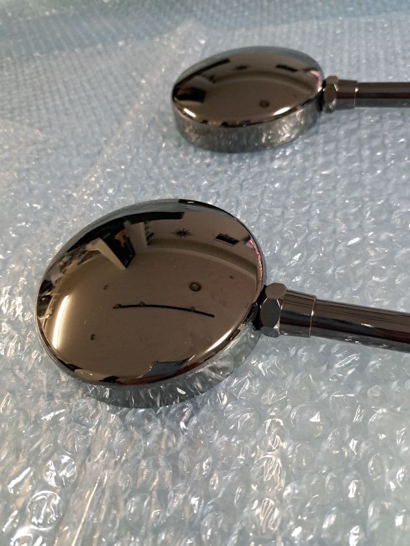 ポッシュフェイス Z2タイプミラー タイプ2 ブラッククローム 2本セット