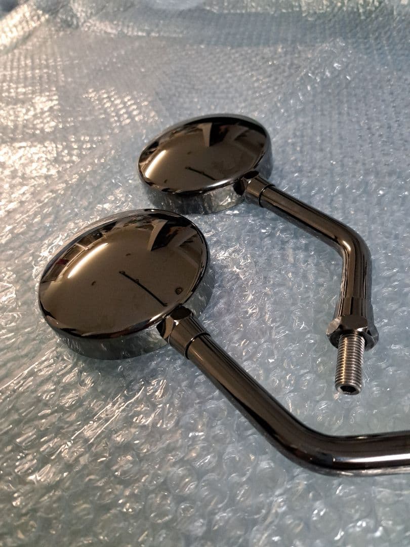 ポッシュフェイス Z2タイプミラー タイプ2 ブラッククローム 2本セット