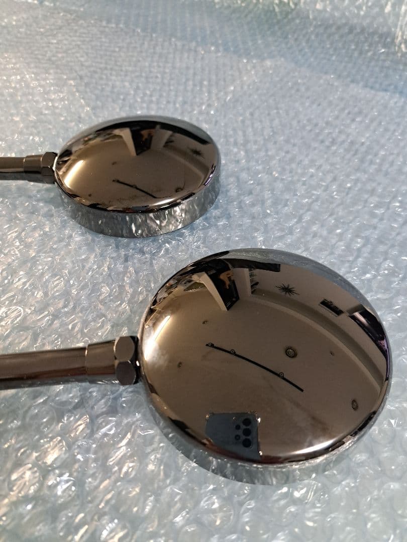 ポッシュフェイス Z2タイプミラー タイプ2 ブラッククローム 2本セット