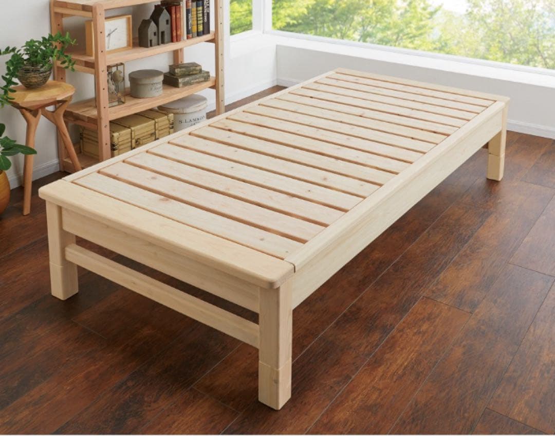 国産檜すのこベッド②