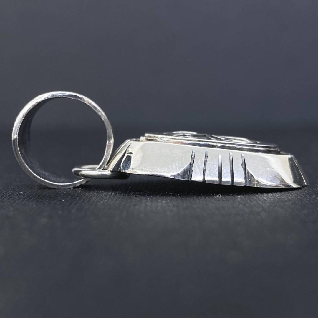 NAVAJO Herman Vandever シルバー ターコイズ ペンダント