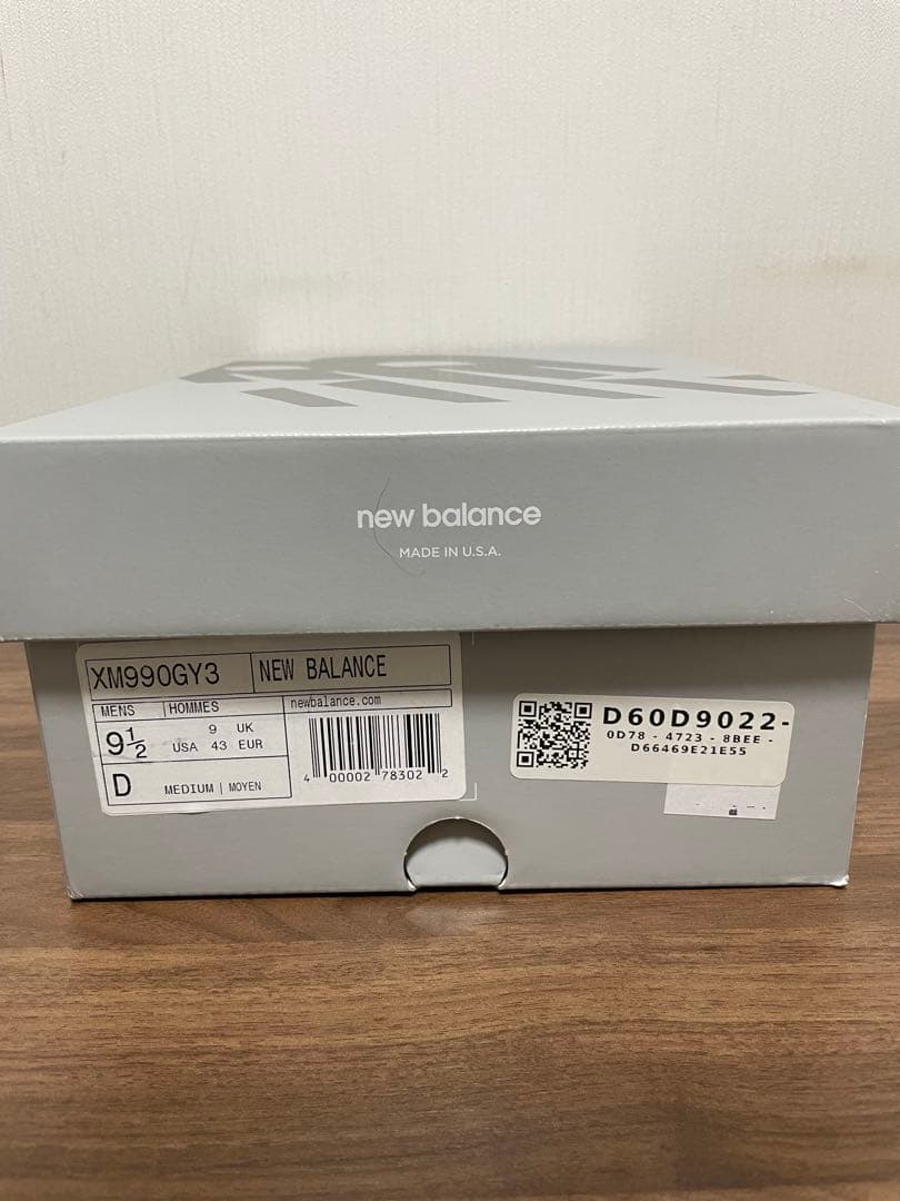 靴 new balance 990GY3 27.5cm