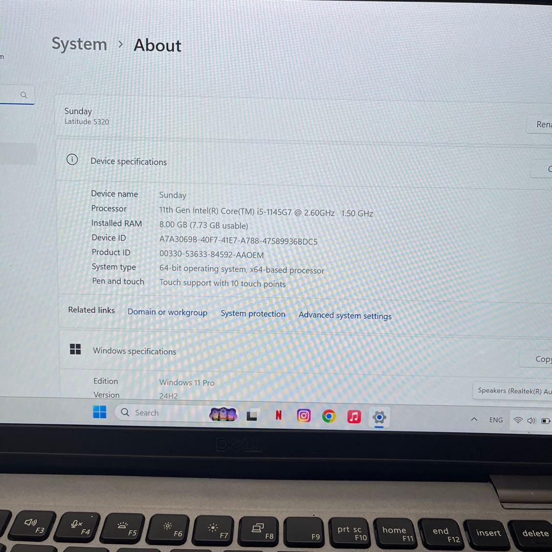 Windowsノート本体 Dell Latitude 5320 Full HD Core I5 gen11