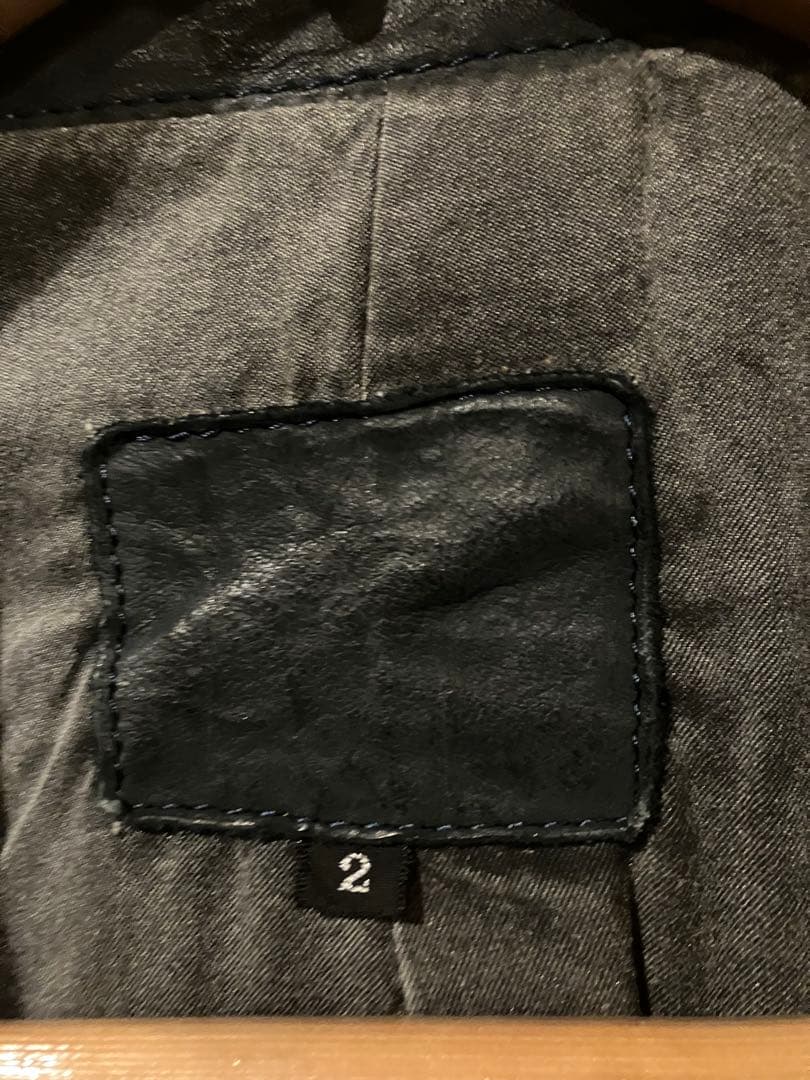 ISAMU KATAYAMA BACKLASH ライダースジャケット サイズ2