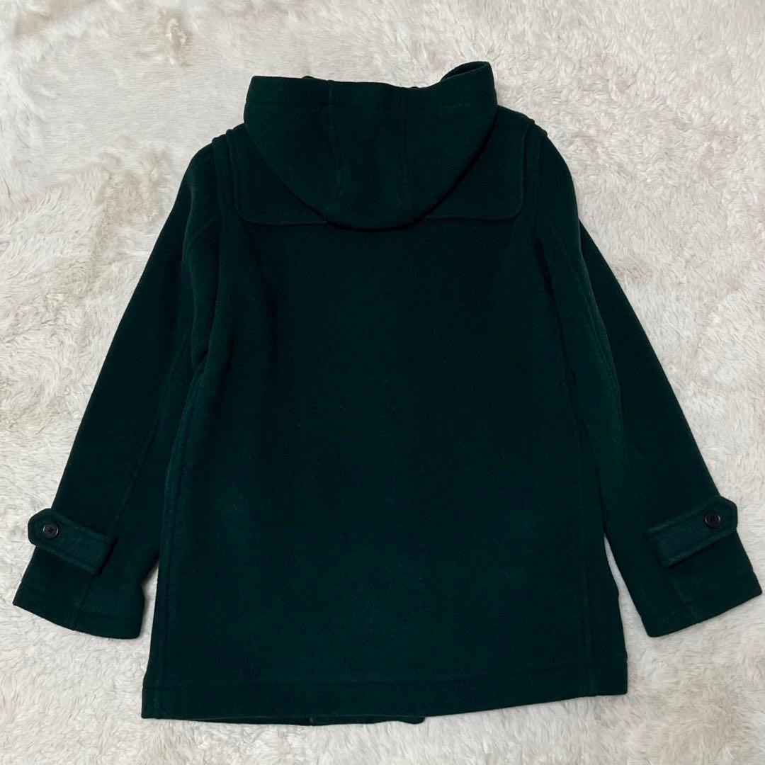 未使用級　イーストボーイ　バロンブロッサ　ダッフルコート　チェック　緑　M L